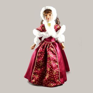 2001 Avon Special Memories Holiday Radiance Doll  Hispanic Isabel